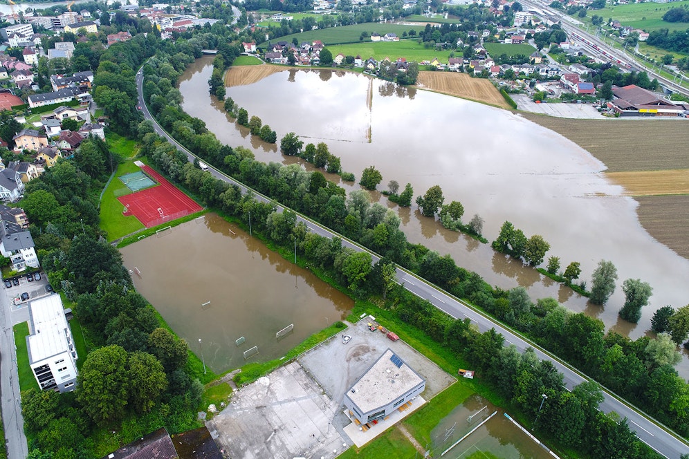 Woche beginnt mit sehr viel Regen (Archivfoto)
