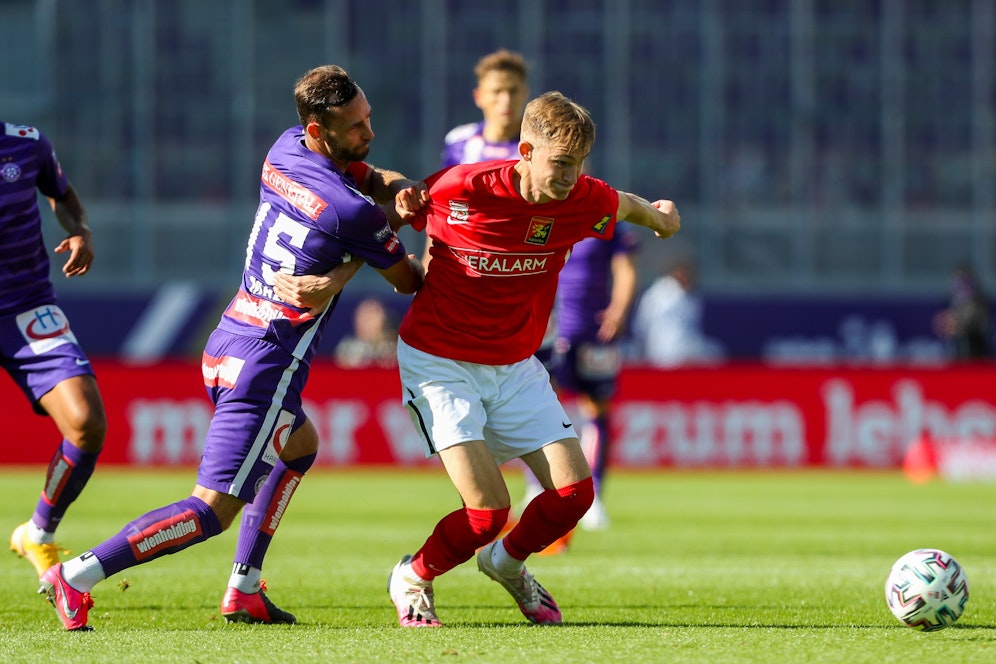 Die Admira erkämpfte sich den ersten Punkt der Saison.