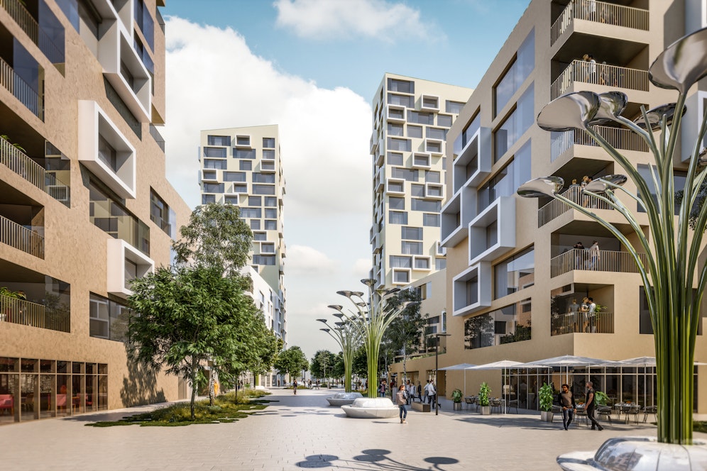 So soll das neue Quartier aussehen.