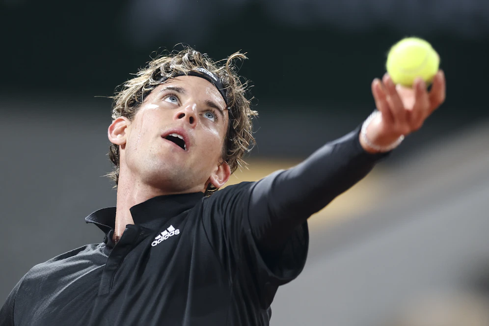 Dominic Thiem im neuen Outfit.