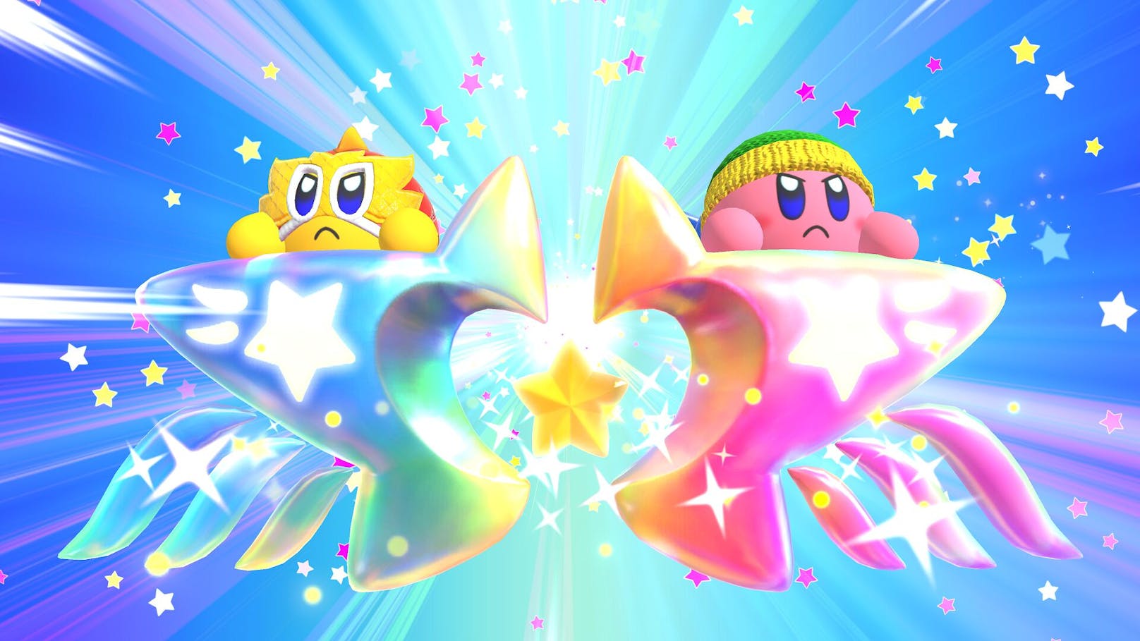 Gerade was die Abwechslung bei Modi und Figuren betrifft, kann das Game einem "Super Smash Bros. Ultimate" nicht das Wasser reichen. Als netter Prügler für Zwischendurch ohne Kampf-Vorwissen ist "Kirby Fighters 2" aber gut geeignet.