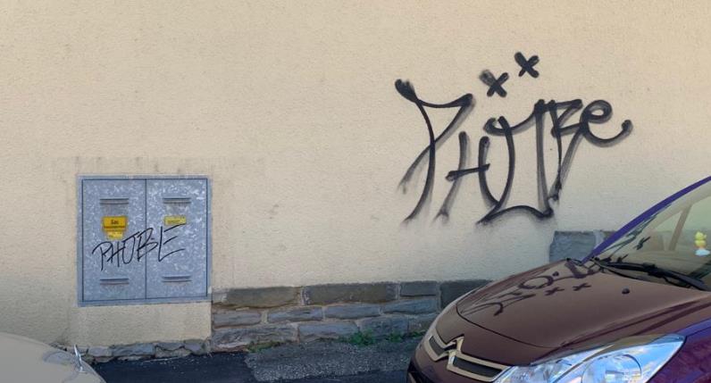 Schmierereien in St. Pölten