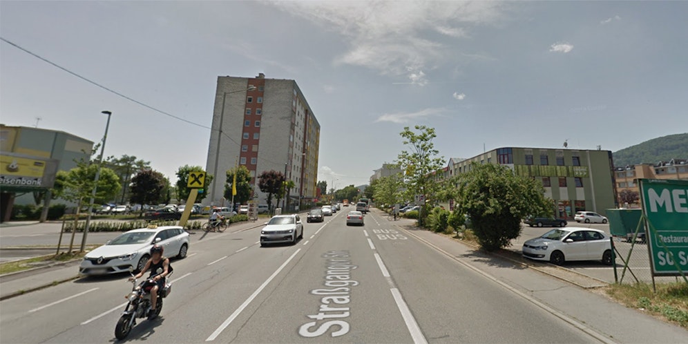 In der Straßganger Straße kam es zur vermeintlichen Entführung.