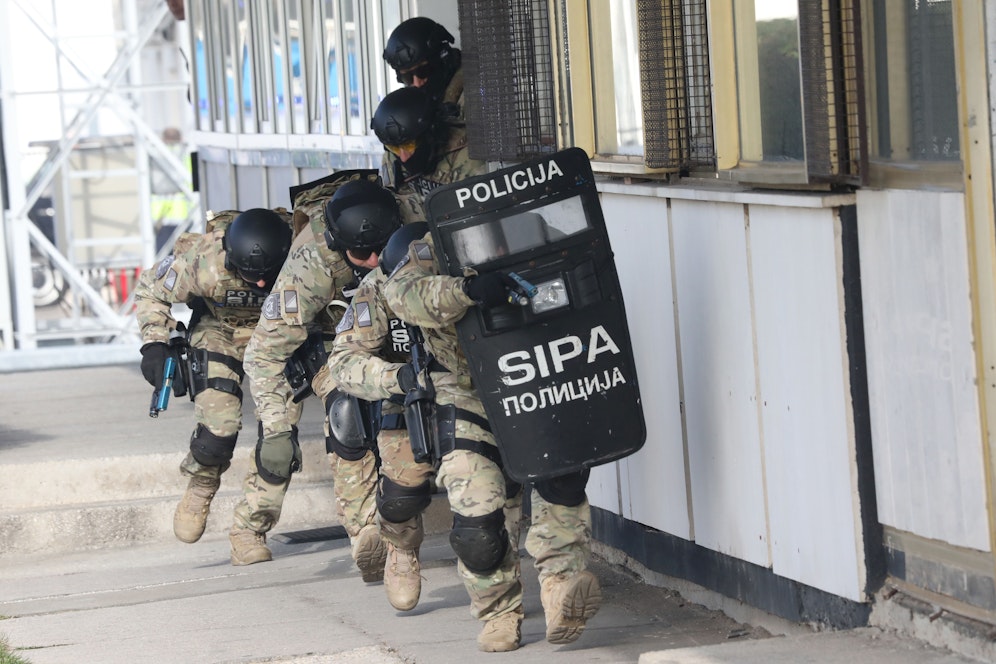 SIPA-Beamte in Bosnien <br>