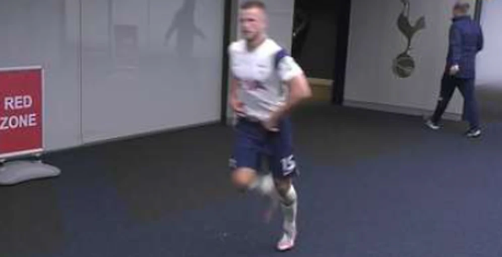 Eric Dier musste dringend auf's Klo