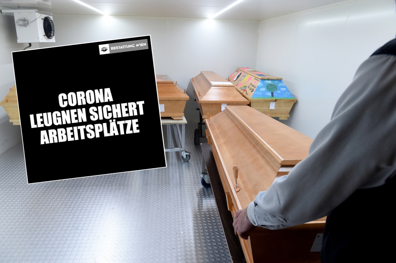 Bestattung Wien mit makabrem Slogan für Aufregung Leser Heute.at