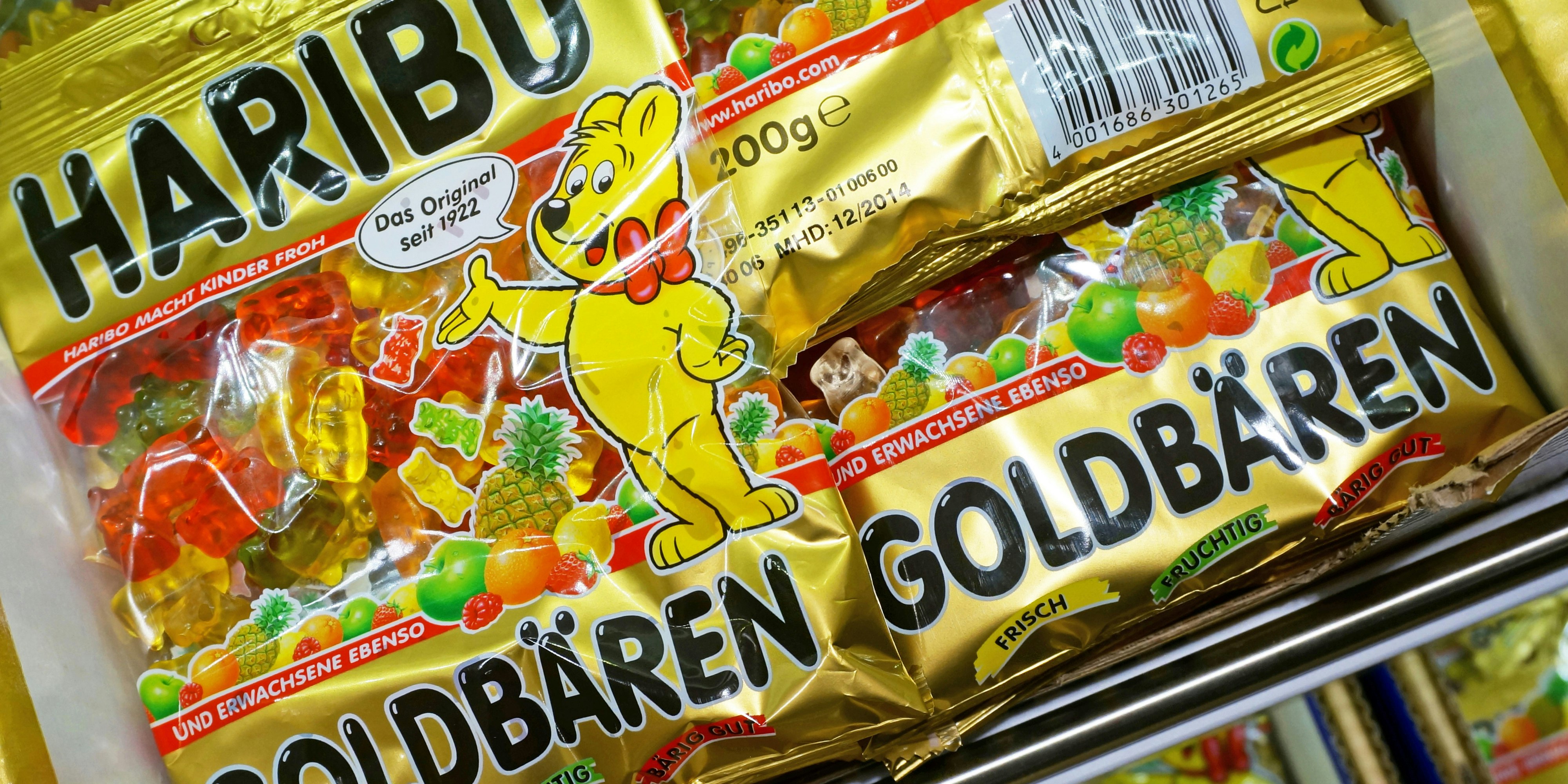 Die berühmten Haribo Goldbären