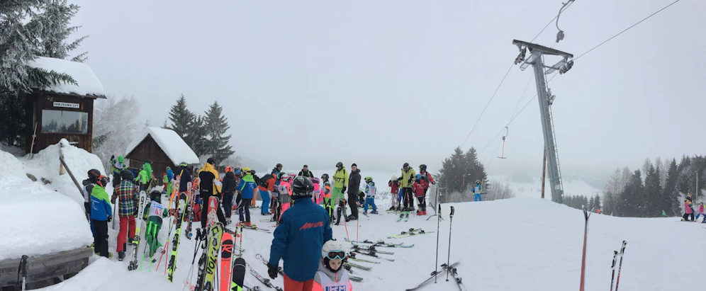 Das Skigebiet 