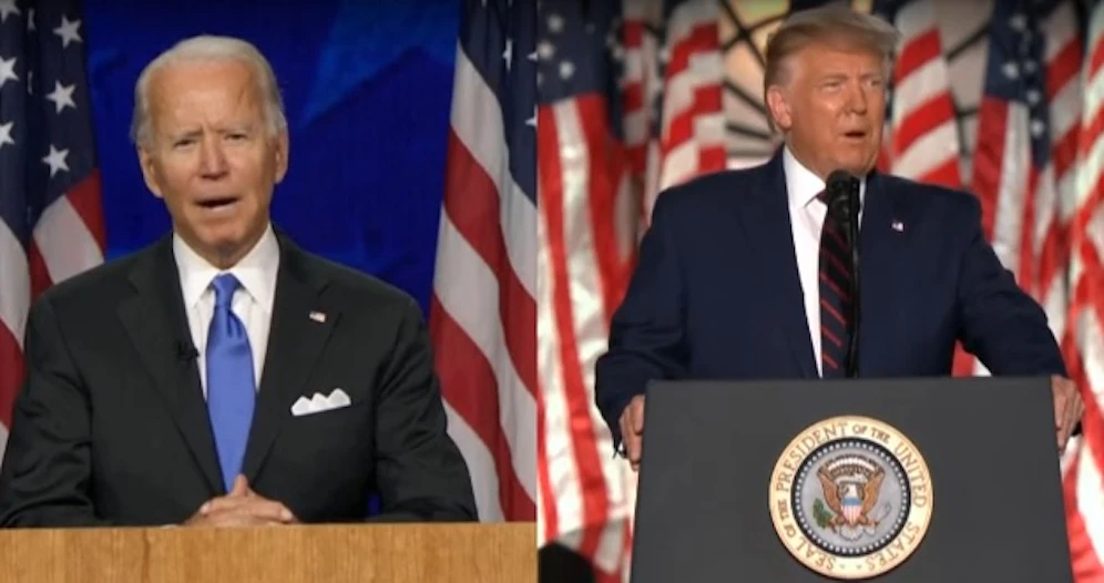 Joe Biden & Donald Trump<br>