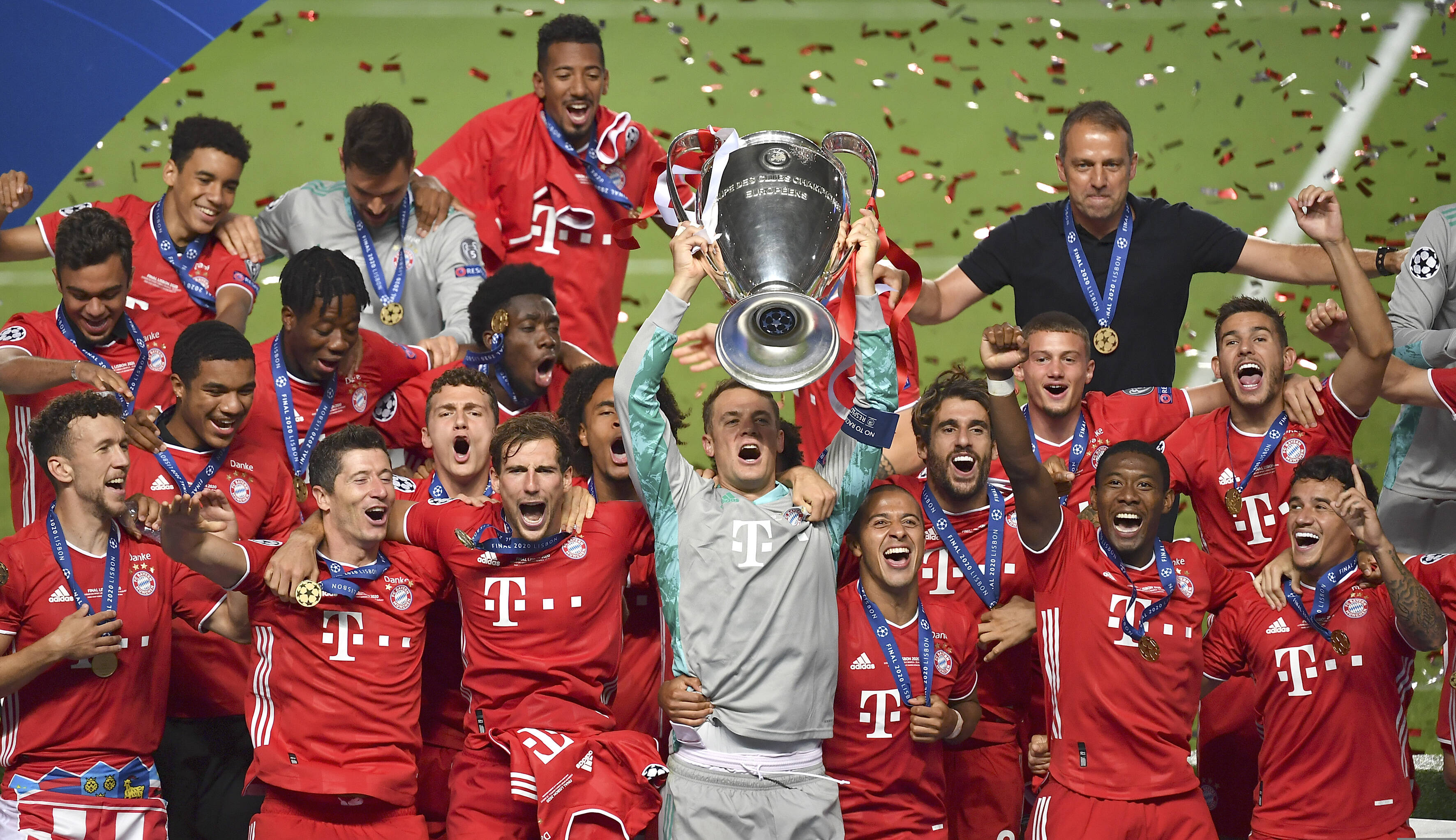 Die Bayern jubeln über den Champion-League-Titel | Heute.at