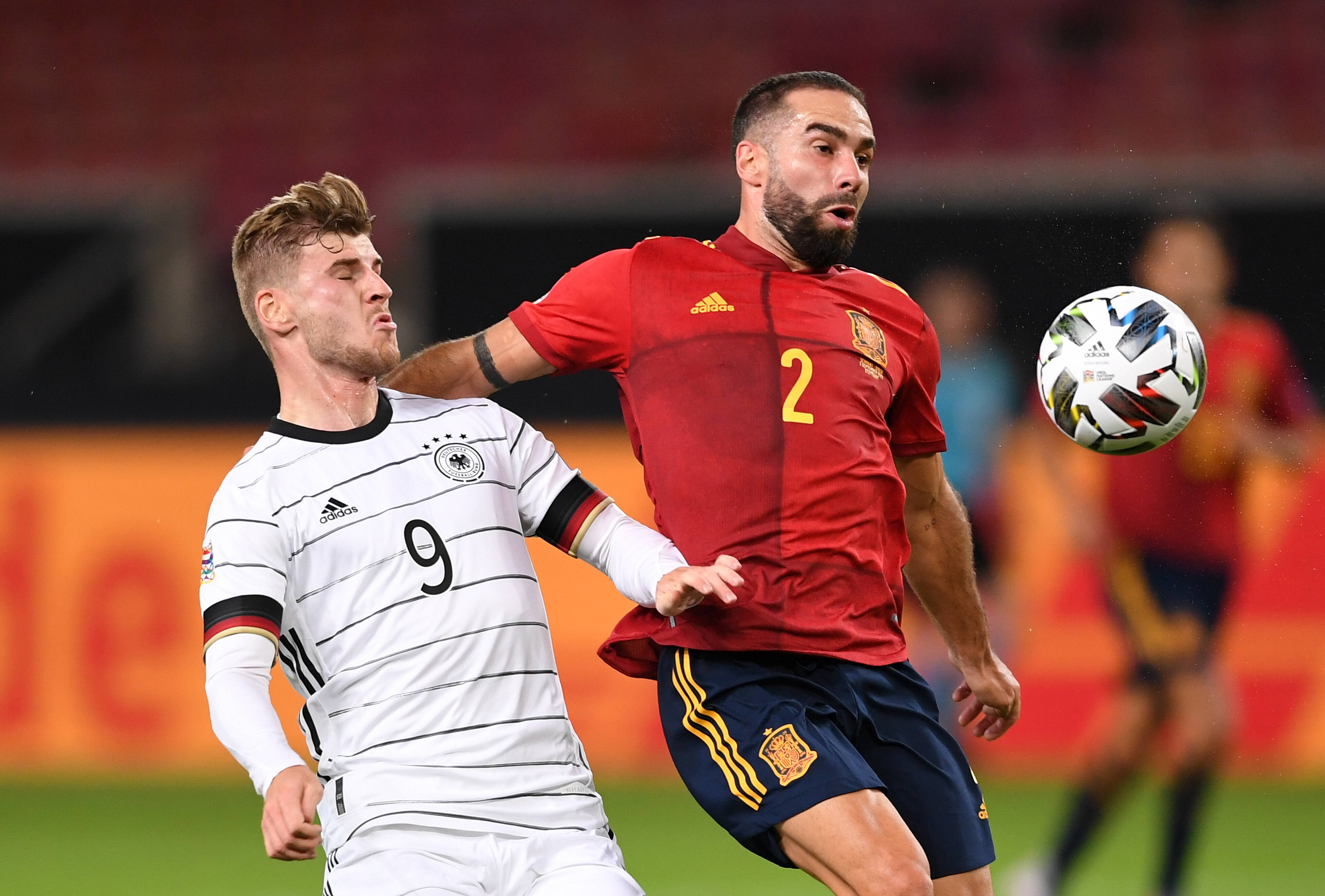 Timo Werner (l.) erzielte das 1:0.