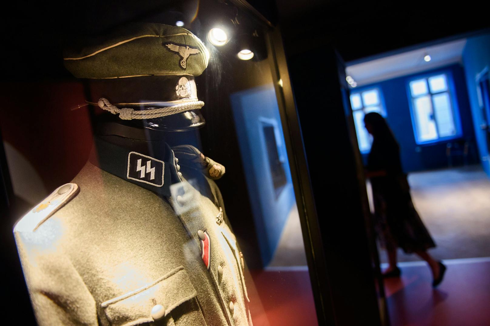Eine Uniform der SS in einem Museum in Sonderburg, Dänemark. Symbolbild