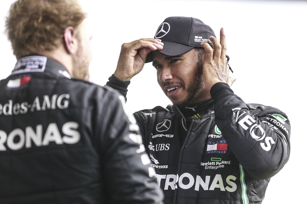 Lewis Hamilton muss auf den Party-Mode verzichten. 