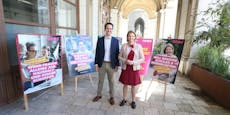 "Nicht wurscht": Neos Wien präsentieren Wahlplakate