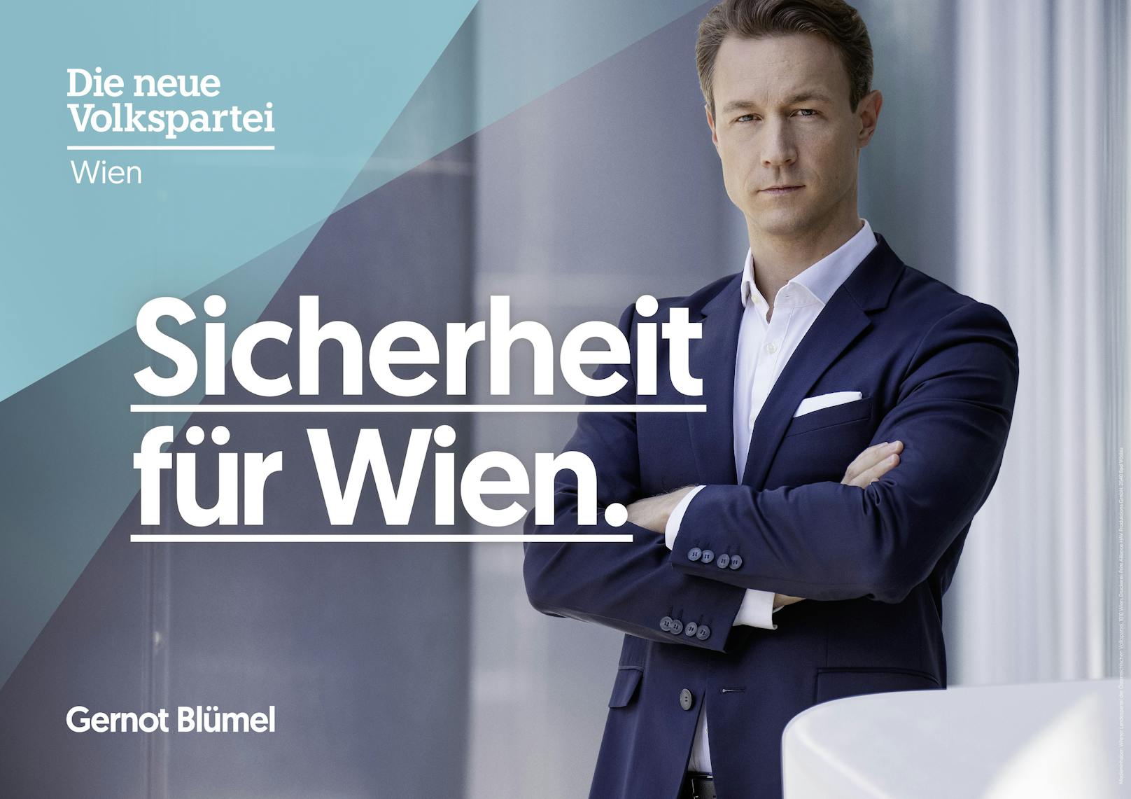 Thematisch setzt die ÖVP einen MItte-Rechts-Wahlkampf mit den Themen Sicherheit, Integration und Leistung.