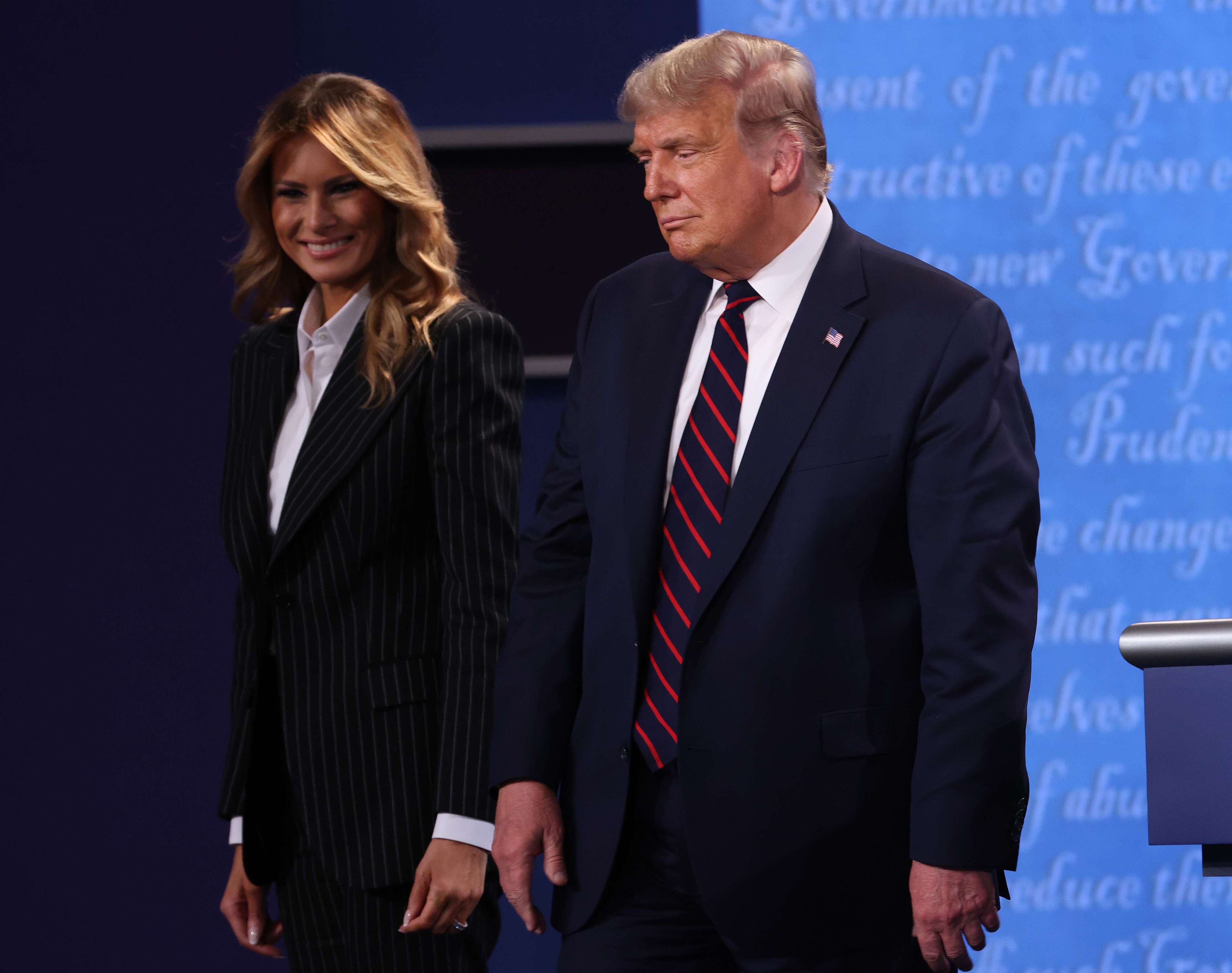 US-Präsident Trump und First Lady Melania haben sich mit dem Coronavirus infiziert.