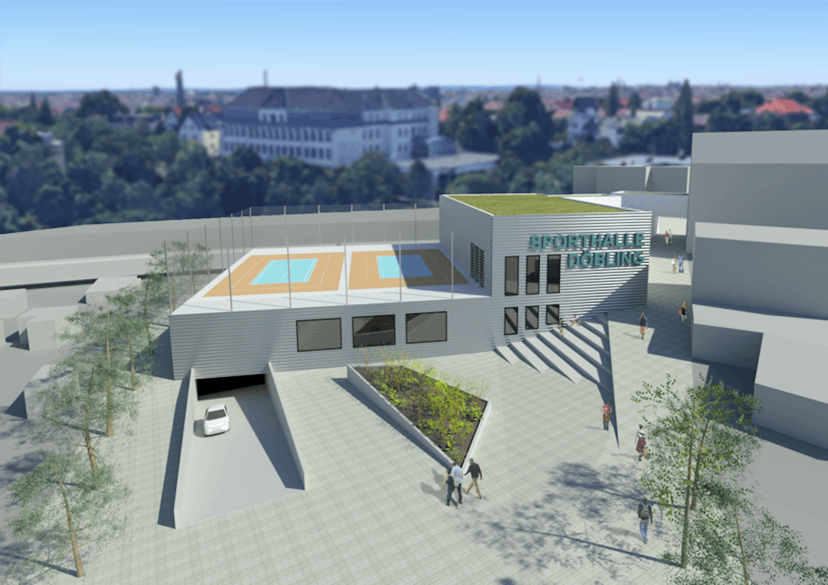 Weiters plant der ÖVP-Bezirksvorsteher eine neue Sporthalle in Döbling.