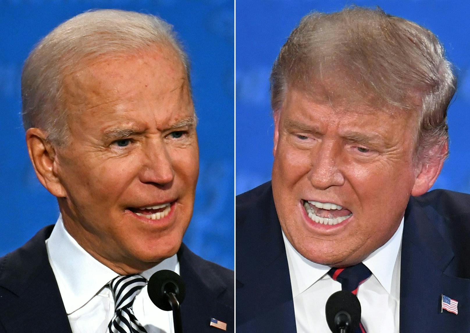 Joe Biden fordert Donald Trump heraus.