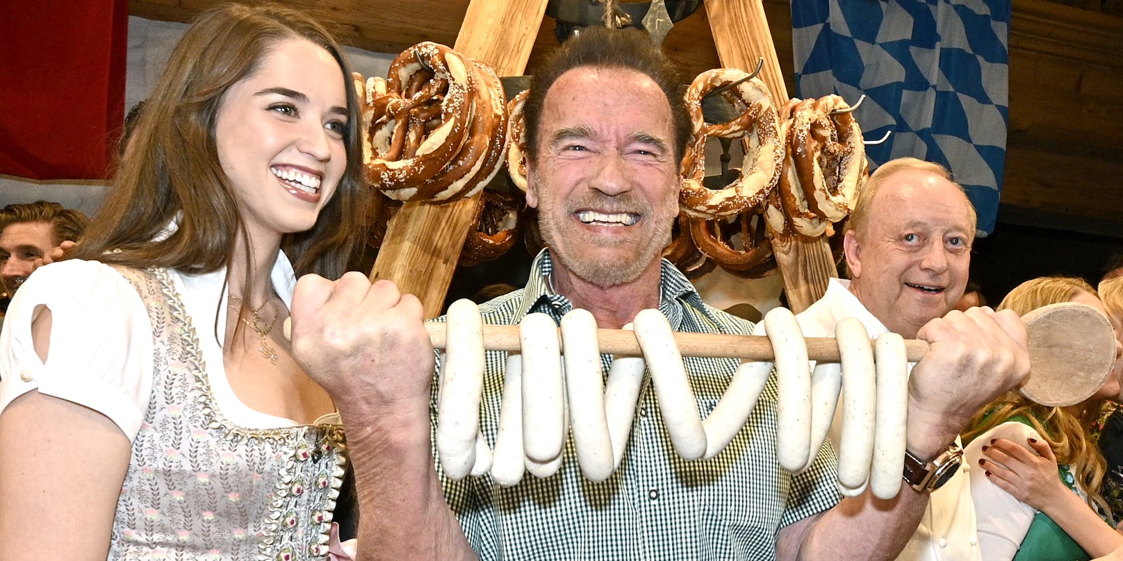 Arnold Schwarzenegger muss 2021 wo anders Weißwürste vernaschen.
