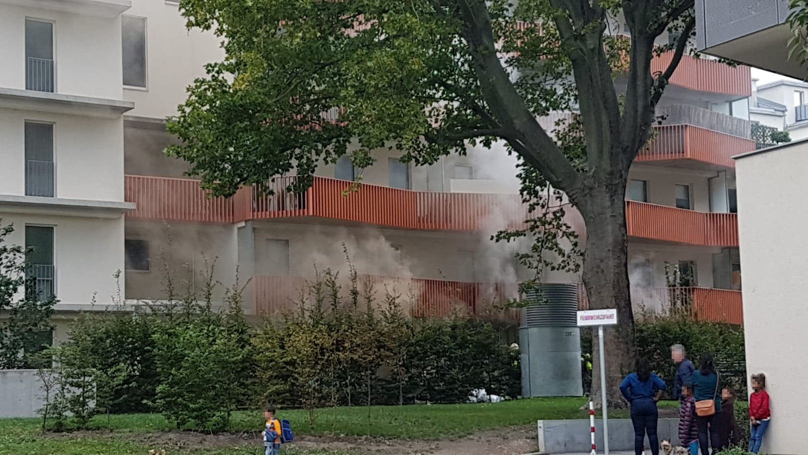 In Wien-Simmering kam es zu einem Wohnungsbrand.