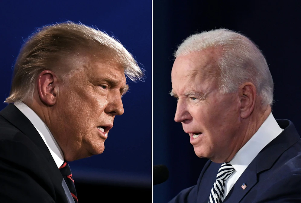 Am Dienstag heißt es: Trump vs. Biden.