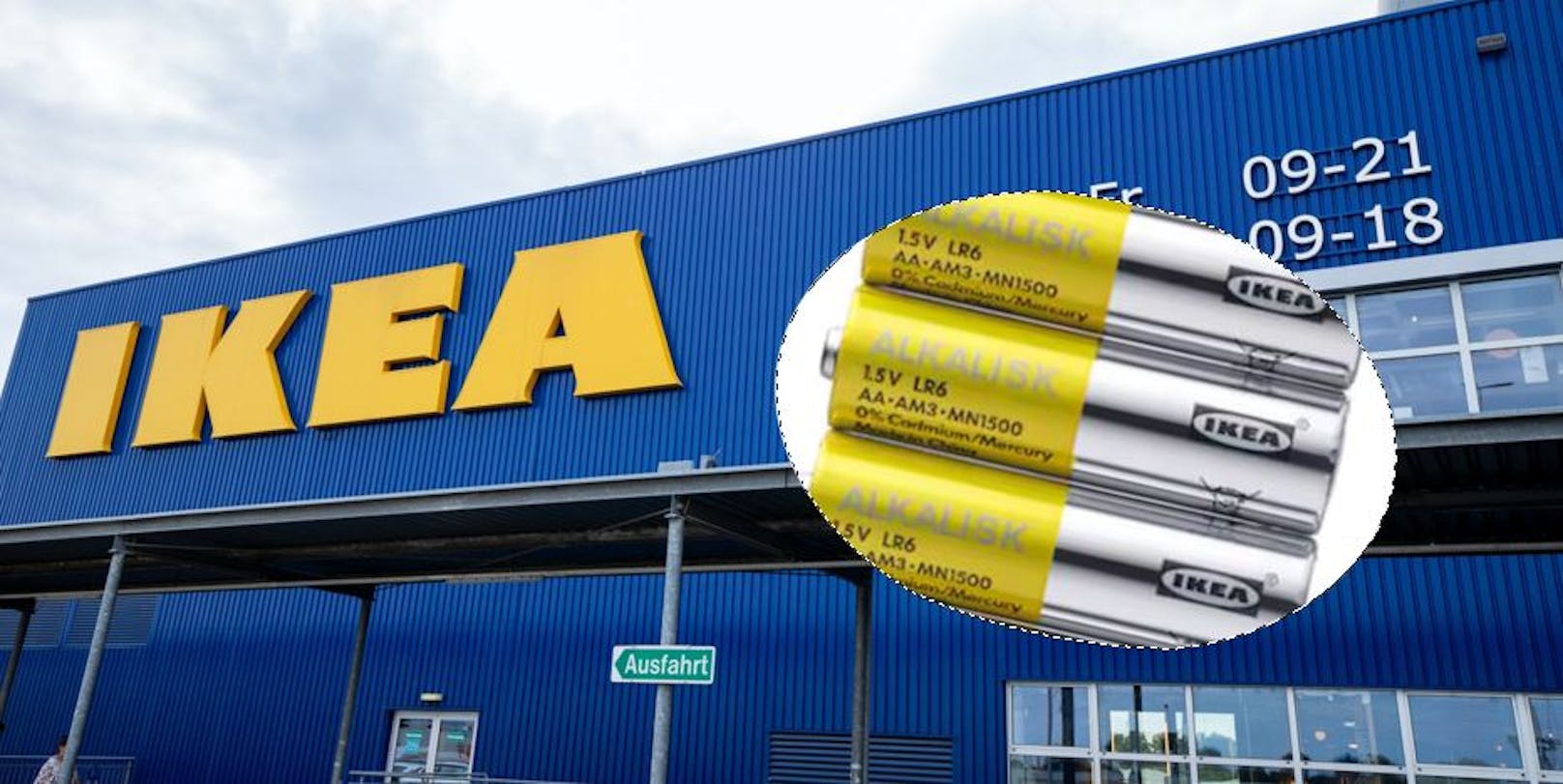 Batterien raus! Für den Umweltschutz greift Ikea im Sortiment hart durch und schmeißt "Alkalisk" (Bild) raus.