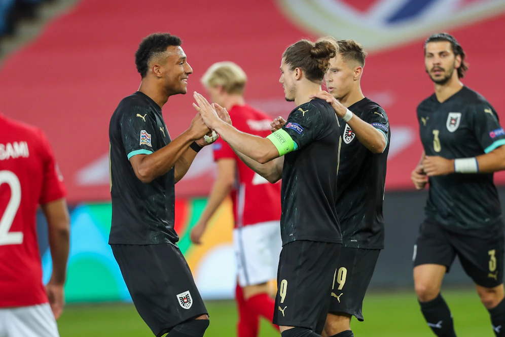 Jubel beim ÖFB-Team