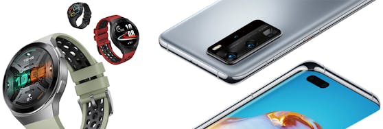 Huawei Watch GT 2e & die neue Huawei P40 Serie sind optimale und bewährte Begleiter für Fitness und Gesundheit.