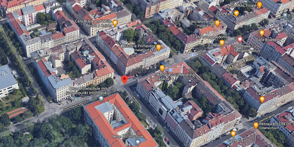 In der Steinbauergasse nahm die Verfolgung ihren Ausgang.