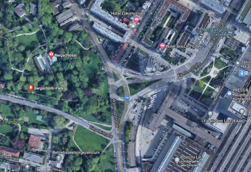 In diesem Park soll sich die versuchte Vergewaltigung ereignet haben.