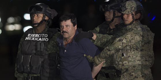 Drogenboss Joaquín "El Chapo" Guzmán war 25 Jahre lang Anführer des mächtigen Sinaloa-Kartells.