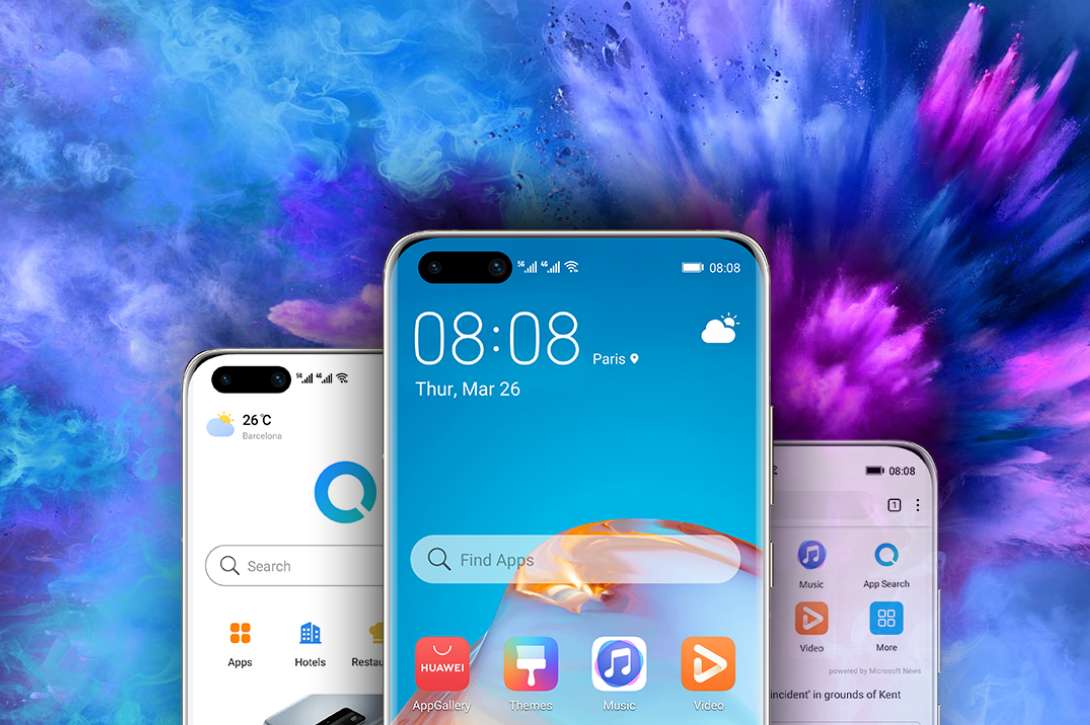 Mit der innovativen Suchfunktion in nur einem Schritt nach Apps, Bildern, Musik und vielem mehr suchen.