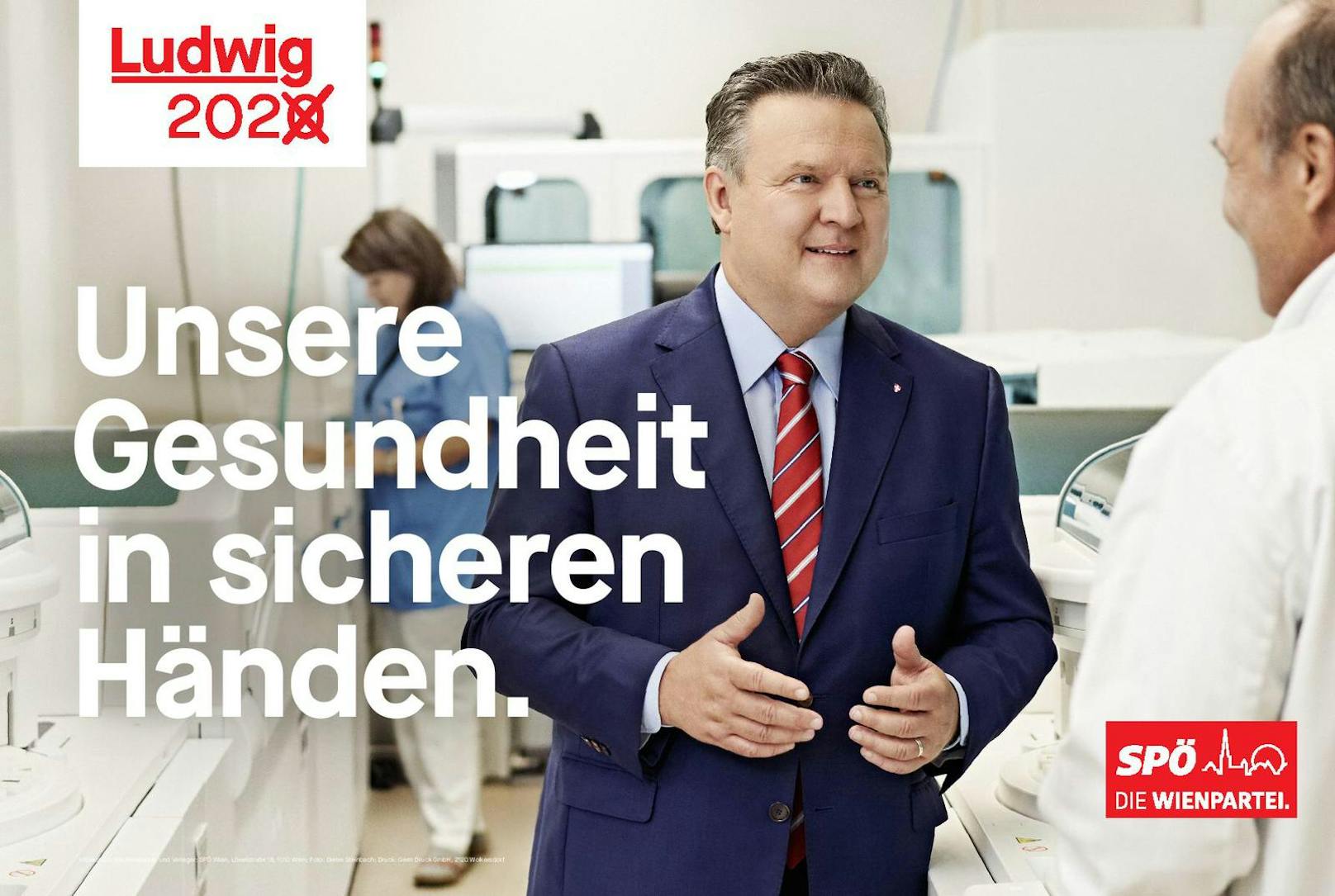 Die Botschaft der SPÖ ist klar: Wien ist in den Händen von Bürgermeister Michael Ludwig am besten aufgehoben.