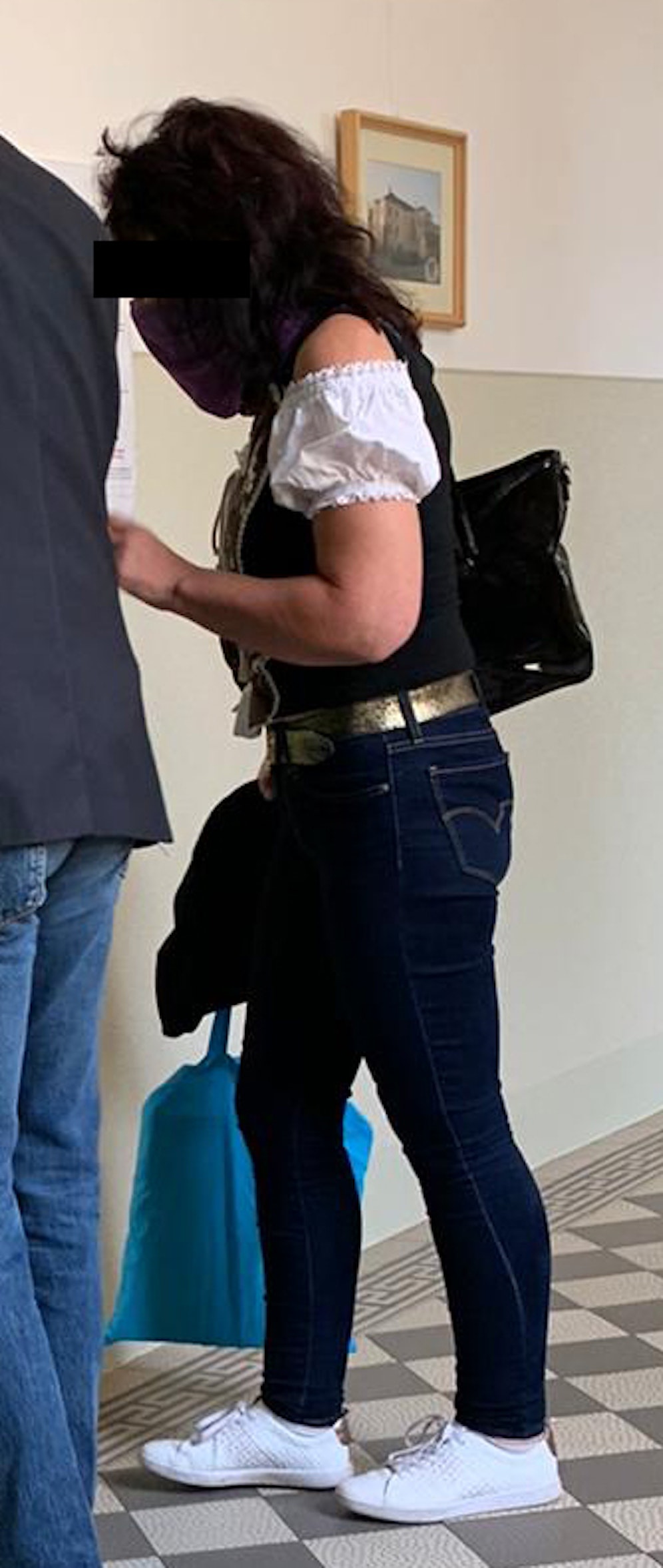 Die angeklagte Pflegerin