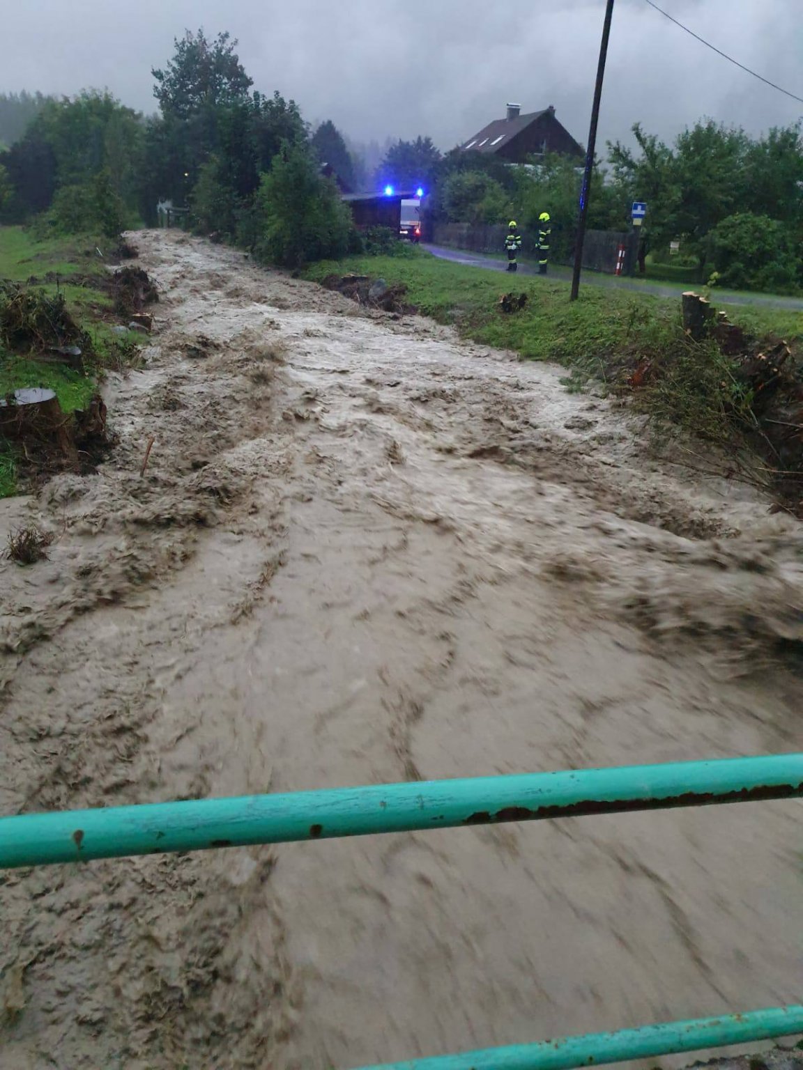 Einsatzkräfte im Bereich Murau / Laßnitz