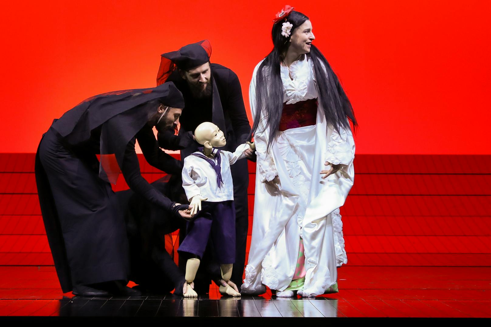 "Madama Butterfly" feierte am Montag große Premiere in der Wiener Staatsoper.