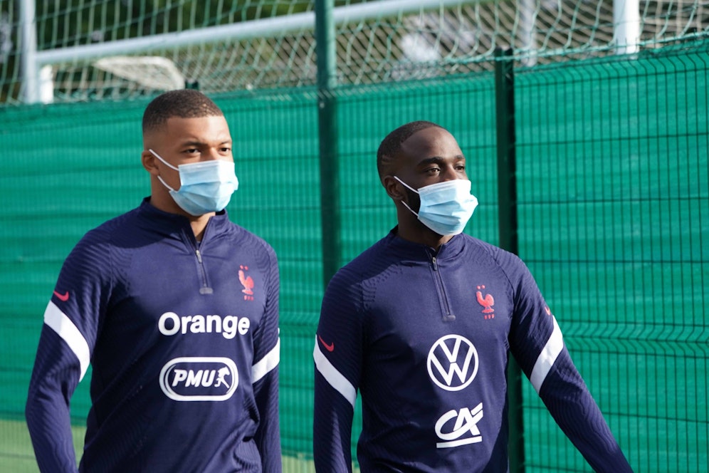 Kylian Mbappe muss in Selbstisolation.