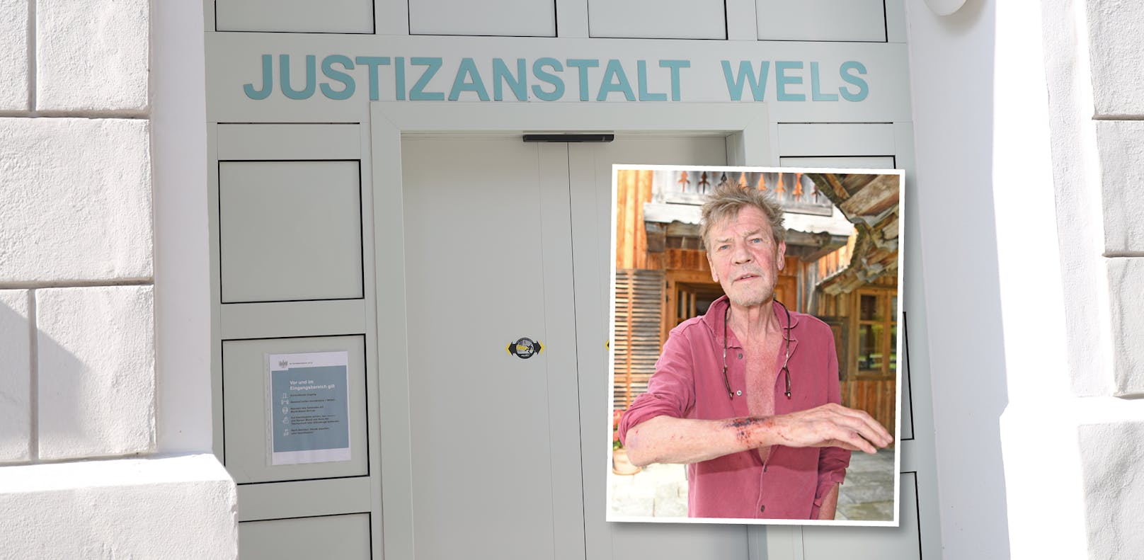 Ernst August sitzt derzeit in der JVA Wels.