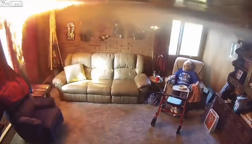 Ein unerwartetes Ende einer Geburtstagsfeier. <br>