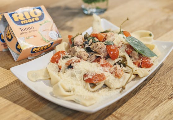 Kochen mit Rio Mare: Pappardelle mit Thunfisch-Tomatensauce