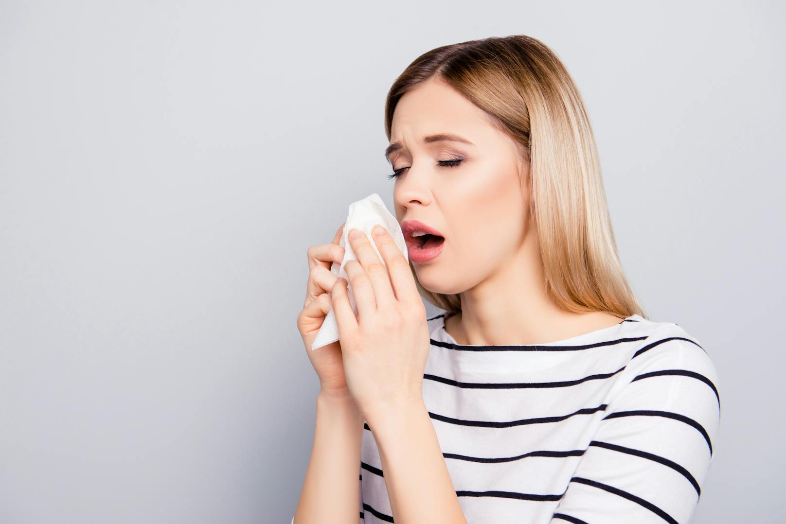 Ragweed-Allergiker spüren Nase und Augen. Ab Freitag wird es besser!<br>