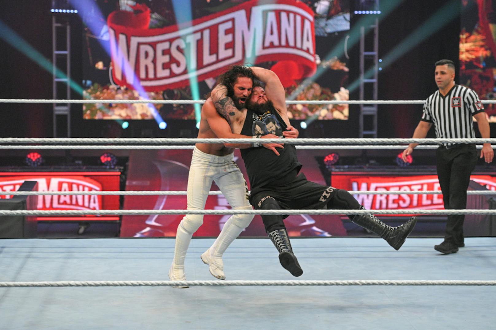 Kevin Owens gegen Seth Rollins bei Wrestlemania