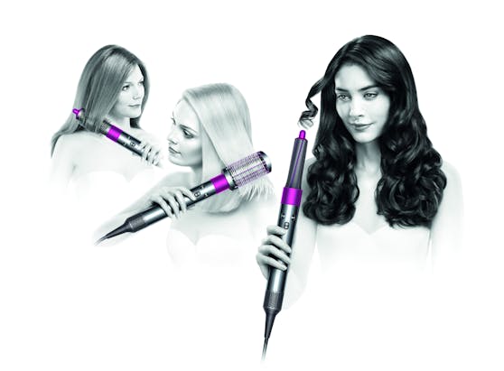 Der Airwrap stylt auch unterschiedliche Haarstrukturen.