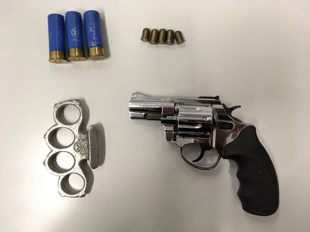 Mit dieser Waffe wurde ein 55-Jähriger bedroht. 