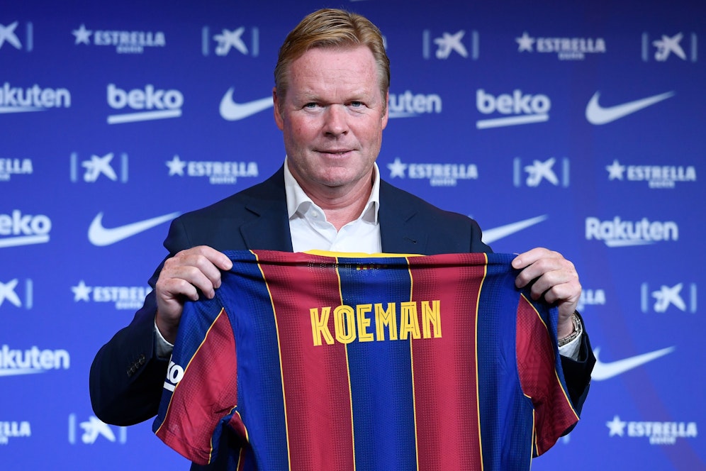 Ronald Koeman hat von den Barca-Stars schon einen Spitznamen bekommen. 