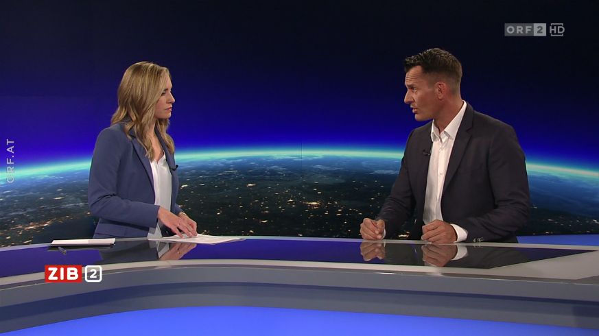 Wolfgang Mückstein in der ZIB2 am 15. Juli 2021