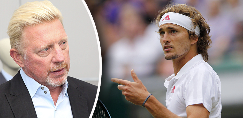 Boris Becker kritisiert Alexander Zverev. 