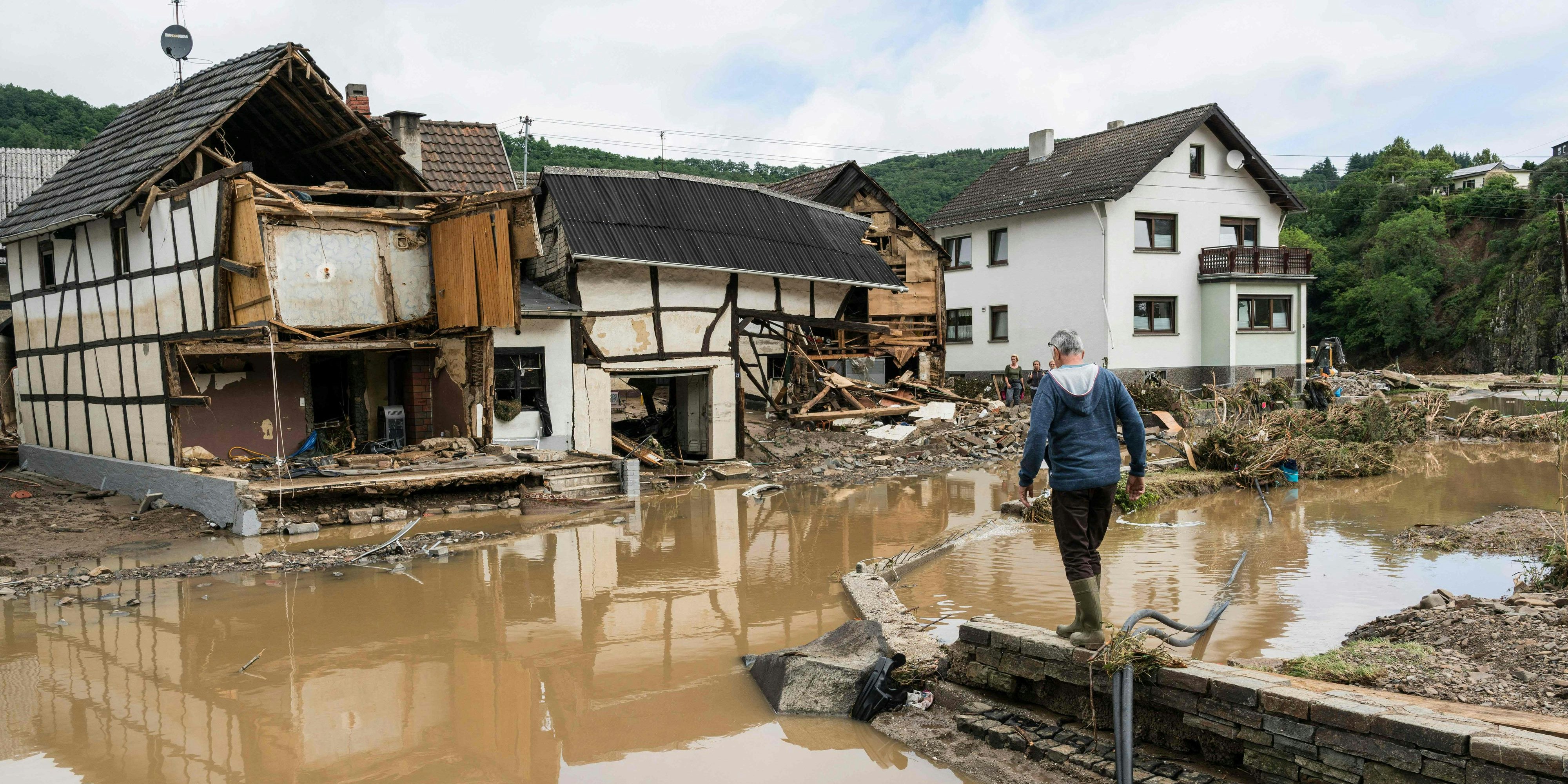 Der Ort Schuld ist einer der am schwersten getroffenen