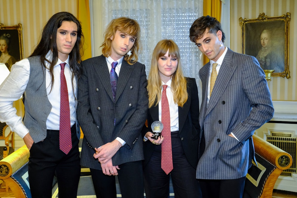 ESC - Gewinner Måneskin 