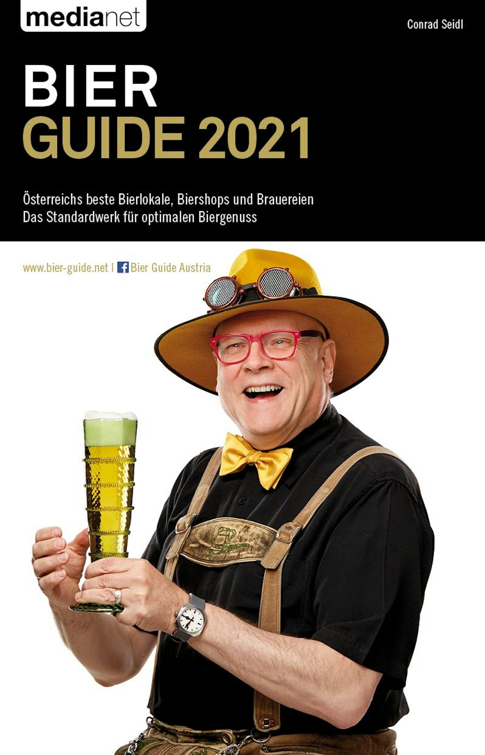 Bier Guide 2021:&nbsp;Der Bierpapst dokumentiert mehr Biere, bessere Bierlokale und höhere Bierkultur in Österreich.